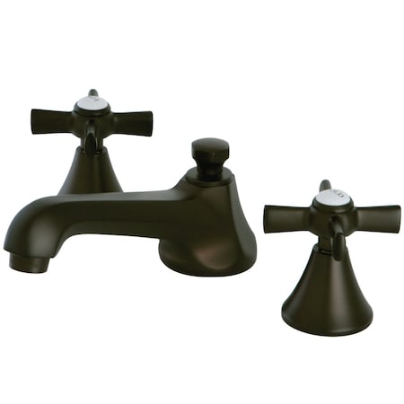 Kingston Brass KS4475ZX 8" Widespread Bathroom Faucet, Oil Rubbed Bronze KS4475ZX